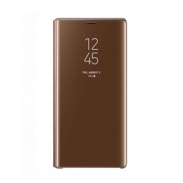 Samsung Clear View Standing Cover Galaxy Note 9 Marron